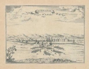 Morhange, Pris par Mr. du Hallier 1643