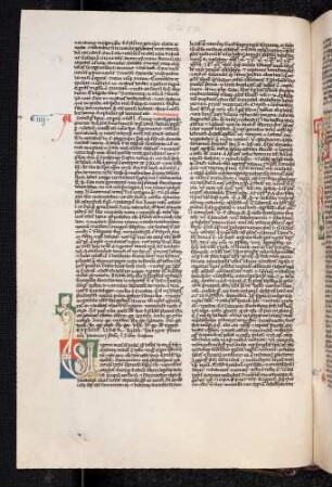 Zierinitiale (Prolog Könige): V(iginti)