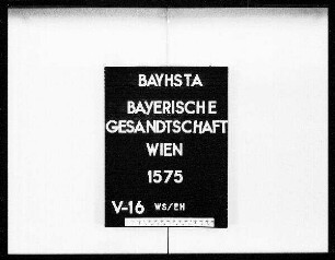 Quartalsrechnungen der Gesandtschaft