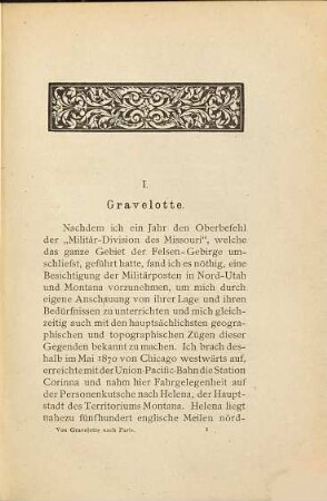 Von Gravelotte nach Paris : Erinnerungen aus dem deutsch-französischen Kriege. Deutsch von Udo Brachvogel