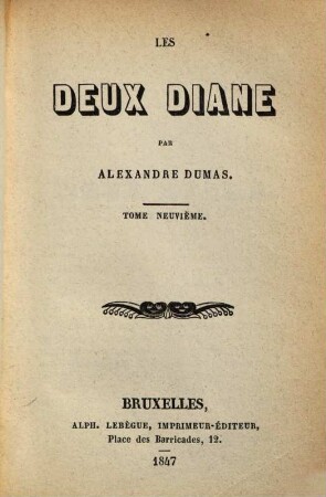 Les deux Diane, 9