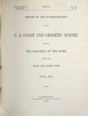 Senate documents. [345.] 1881/82, Vol. 3 = Congress 47, Sess. 1