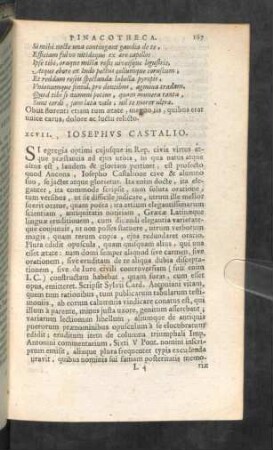 XCVII. Iosephus Castalio.