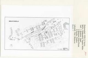 Wohngebiet Tegeler Hafen, Berlin-Tegel (Diplomarbeit bei Kurt Dübbers): Bebauungsplan 1:1000