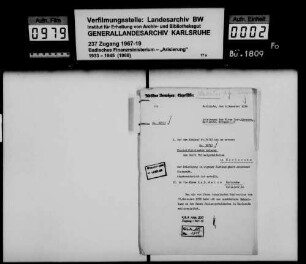 Firma Gebrüder Strauss in Karlsruhe, Kreuzstraße 19 -Fragment-