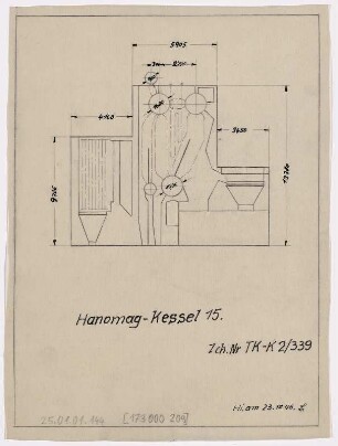 Hanomag-Kessel 15