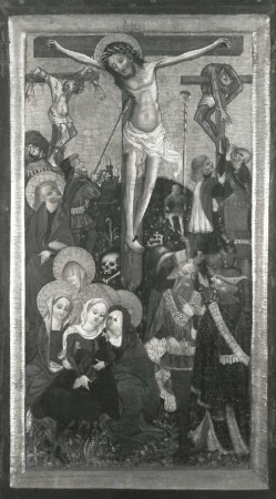 Kreuzigung Christi : Schmalkalden. Evangelisches Dekanat. Kreuzigung Christi. Öl/Holz