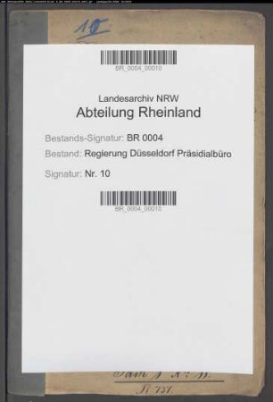 Anweisungen für den Geschäftsverkehr mit belgischen Behörden