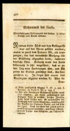 Mohammed der fünfte