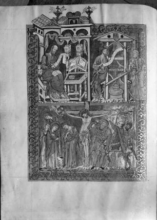 Goslarer Evangeliar — Titelblatt zum Johannesevangelium, Folio 105 verso?