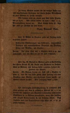 Beiträge zur innern Kenntniß und Geschichte von Sachsen. 2. 1786