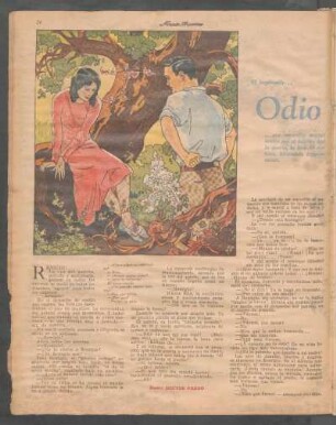 Odio : Novela corta por Roberto Valenti