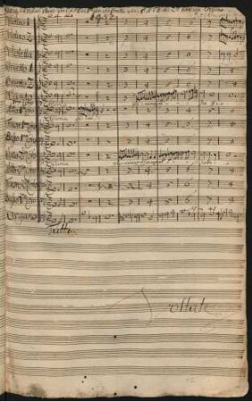 Gloria; Coro (2), orch, org; B-Dur