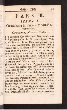 Pars III. Scena I. - III. (Aurea Servitus)
