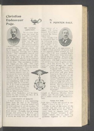 Christian endeavour page