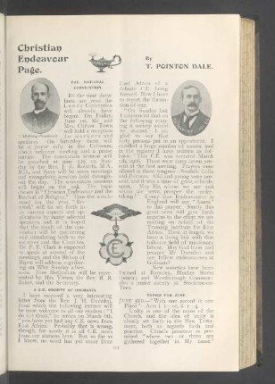 Christian endeavour page