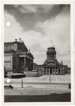 Berlin, Staatliches Schauspielhaus und Französischer Dom