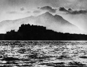 Blick auf die Inseln Procida und Ischia im Golf von Neapel