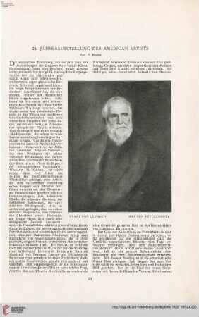 24. Jahresausstellung der American Artists