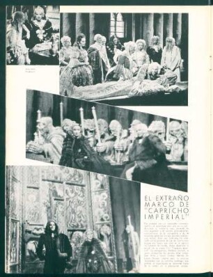 El extraño Marco de "Capricho imperial"
