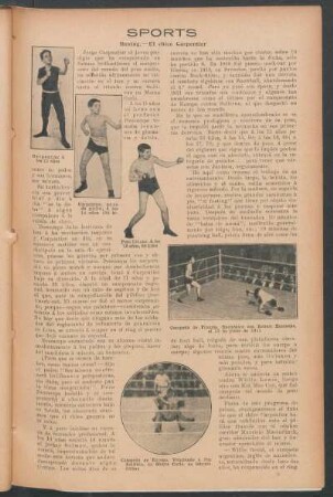 Boxing.- El chico Carpentier