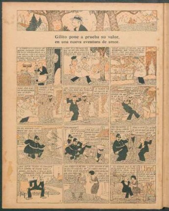 Gilito pone a prueba su valor, en una nueva aventura de amor [Cómic]