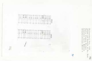 Wohnen und Gewerbe am Kurfürstendamm, Berlin-Charlottenburg (Diplomarbeit bei Kurt Dübbers): Wohnen, Detailgrundrisse Mittelganggeschoss und Obergeschoss 1:200