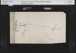 Altengroitzsch bei Groitzsch; Braunkohlengrube Liebert & Genossen