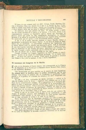 El homenaje del Congreso de la Nación