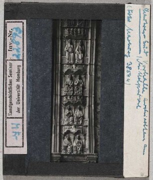 Chartres, Kathedrale: Südquerhaus, Vorhalle, Mittelportal, Archivolten