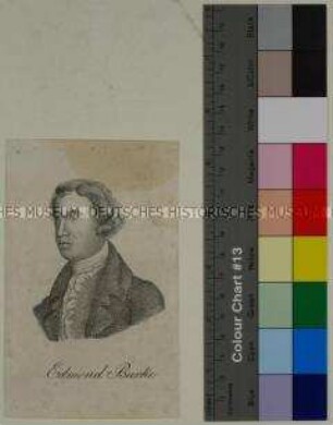 Porträt des Politikers und Schriftstellers Edmund Burke