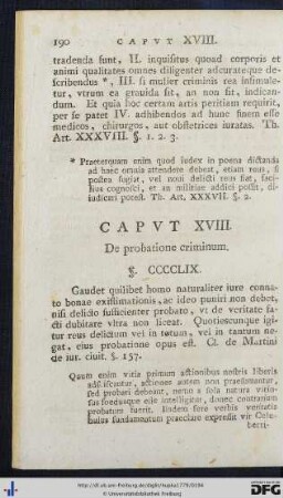 Capvt XVIII.