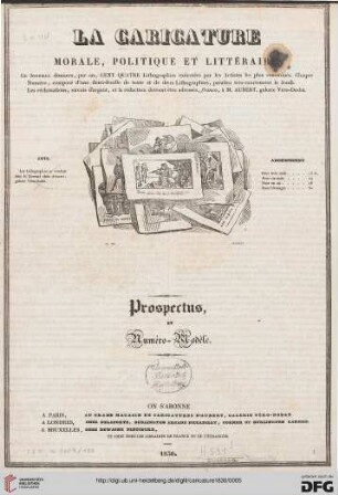 Prospectus, et Numéro-Modèle