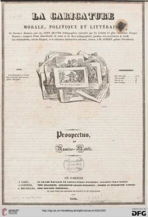 Prospectus, et Numéro-Modèle