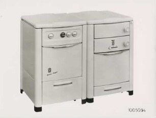 Gasherd Serie "Orbis-Super 1005041" mit Kohlebeistellherd "347" der Neff GmbH