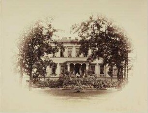 Ohne Titel (Villa Borsig in Moabit, Vorgartenansicht)