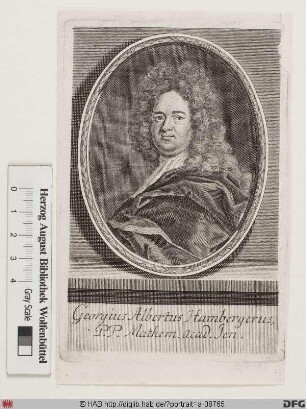 Bildnis Georg Albrecht Hamberger