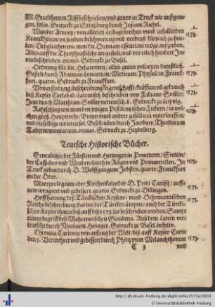 Teutsche Historische Bücher.