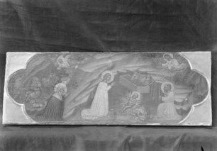 Darstellungen aus der Legende der heiligen Katharina von Siena / Legende der heiligen Birgitta — Vision der heiligen Birgitta