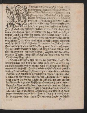 Was unerhörte/ grewliche/ gra[...]sem Tyranney/ mit rauben/ morden/ brennen/ verfüren/ Blut schanden und eröberung ...