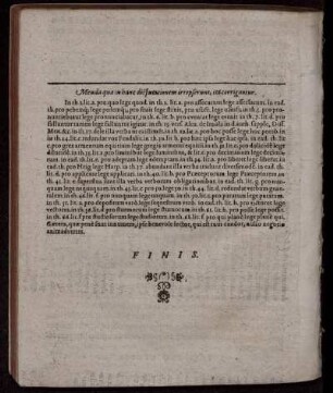 Menda quae in hanc disputationem irrepserunt, ita corrigantur