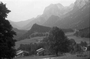 Ramsau: Blick über die Ramsau zur Reiter Alpe