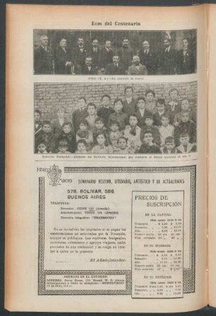 Ecos del Centenario