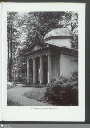Park Schönbusch, Freundschaftstempel