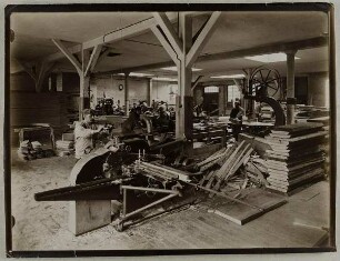 Holsatia-Werke, Bahrenfeld: Zuschnitt