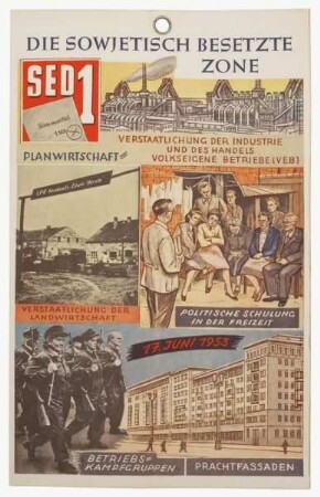 Die sowjetisch besetzte Zone