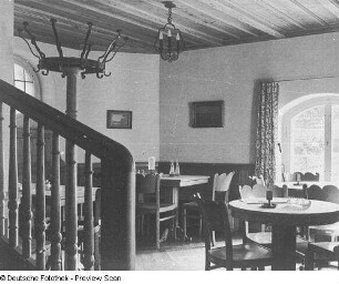 Dresden, Gaststätte "Narrenhäusel", Inneres, Gastraum