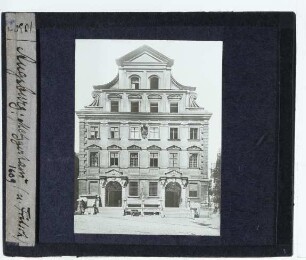 Augsburg, Stadtmetzg : Außenansicht, Fassade