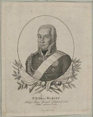 Bildnis des Friedrich Emil Ferdinand von Kleist