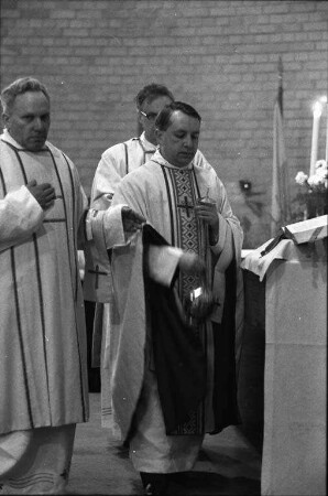 Investitur des neuen Stadtpfarrers von St. Martin, Winfried Kirn.